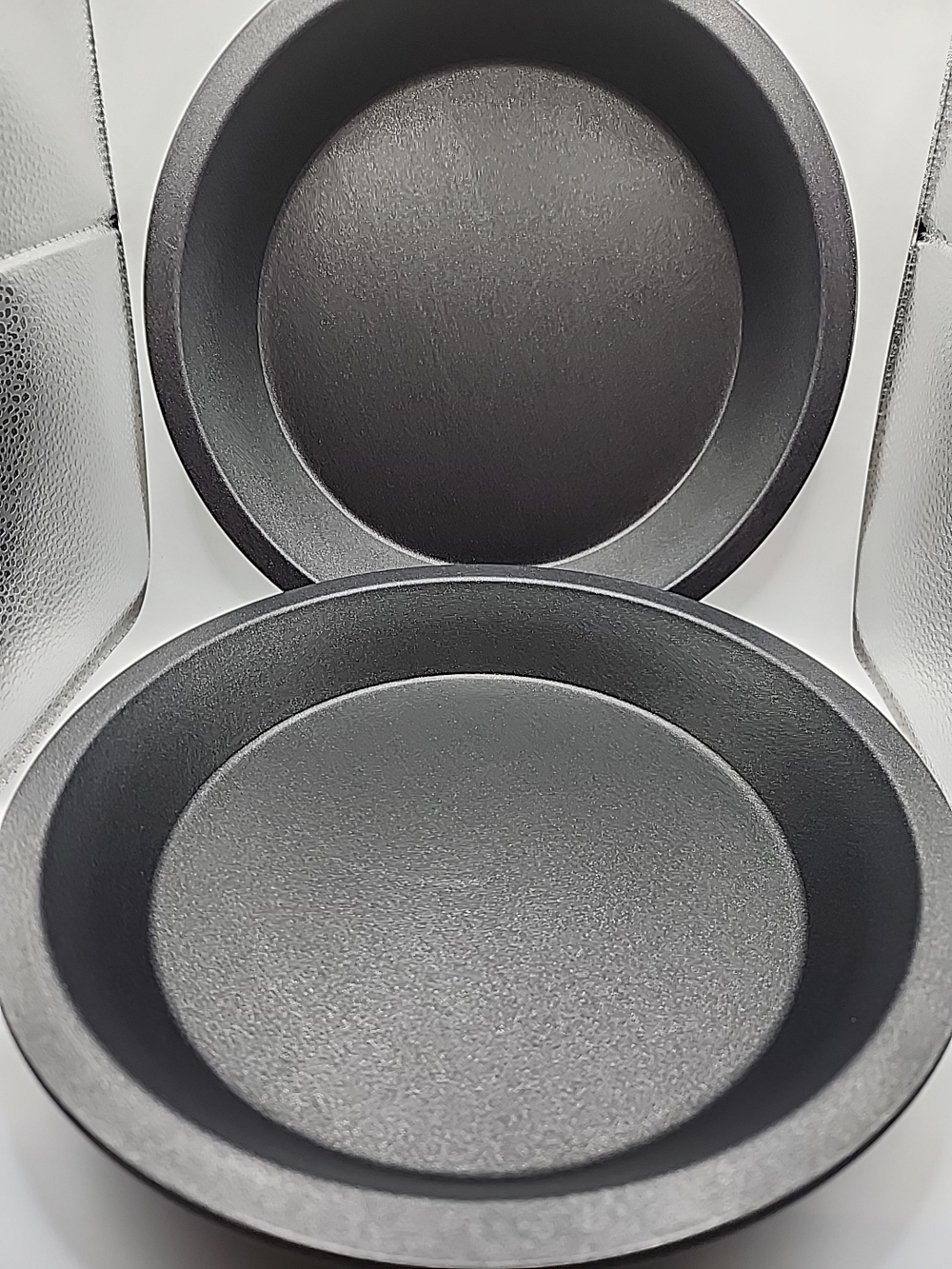 cooks edsentials 9in Nonstick Round Cake Pan Set - Dark Gray